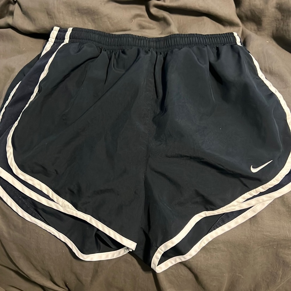 Navy Nike tempo running shorts